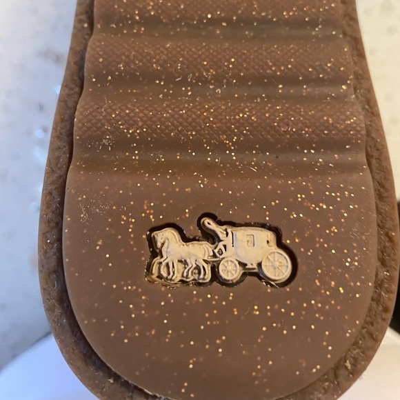 Coach Fringed Shearling-lined studded boots - Picture 4 of 11